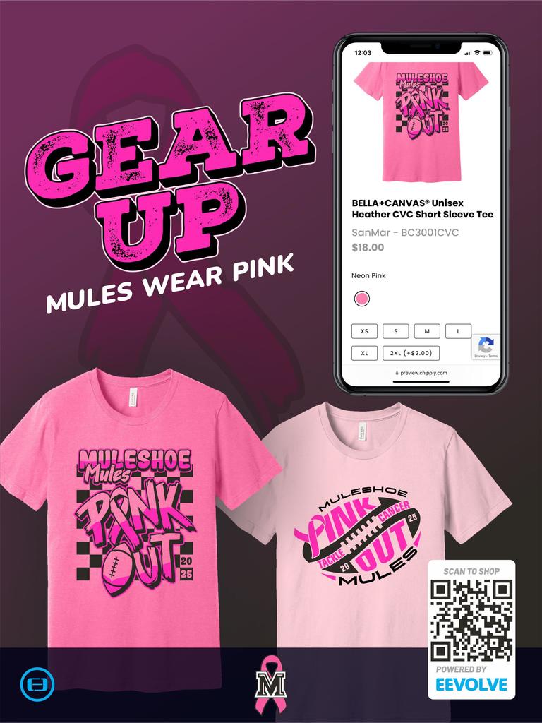 Pink out shirts!!