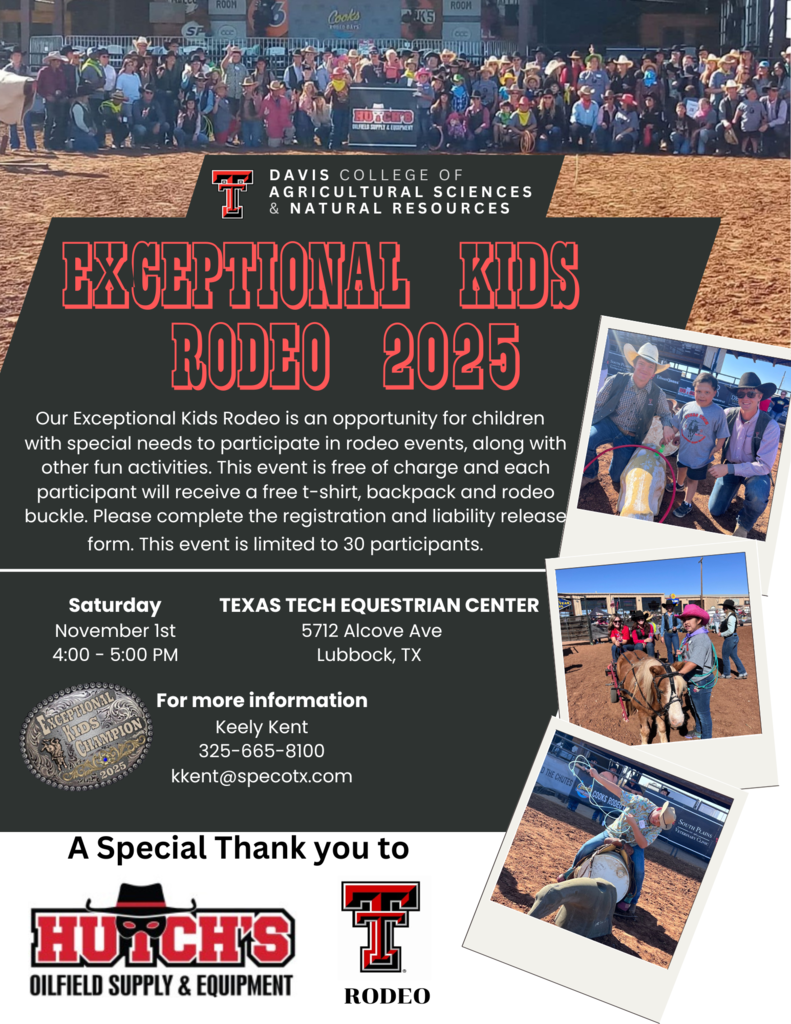 EXCEPTIONAL KIDS RODEO 2025