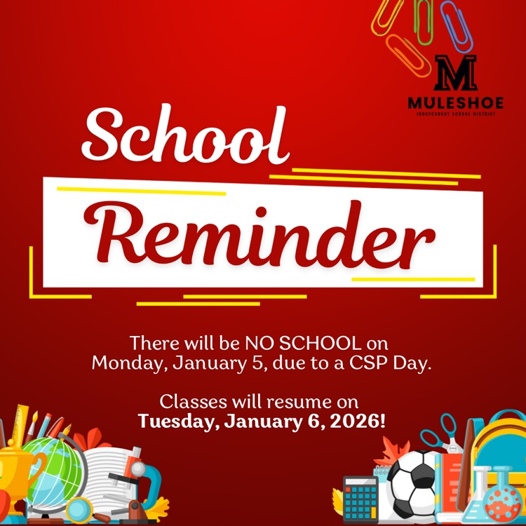 School Reminder - 26.01.02