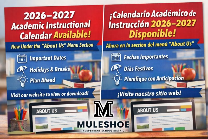 2026-27 Instructional Calendar Available