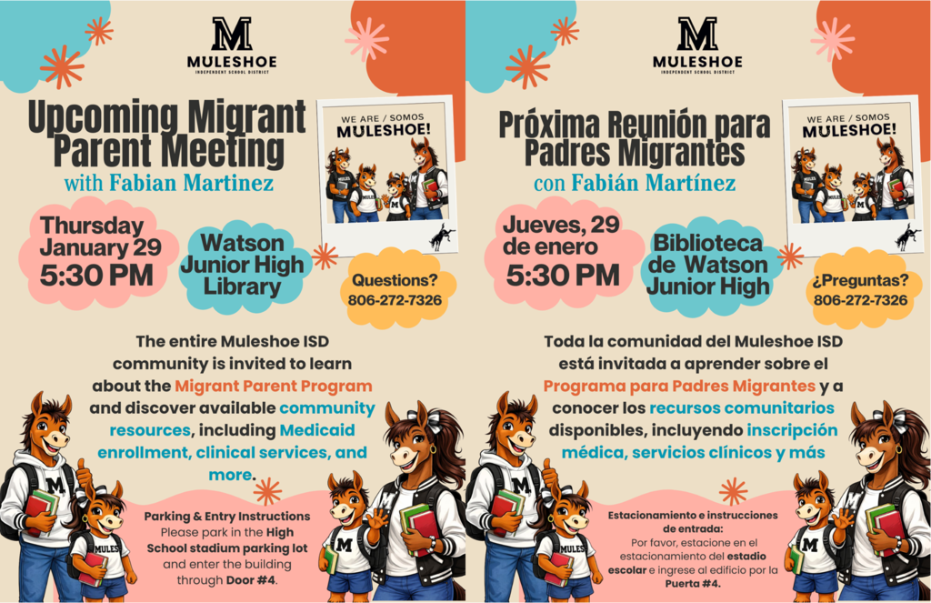 Migrant Parent Meeting - Bilingual - 26.01.29