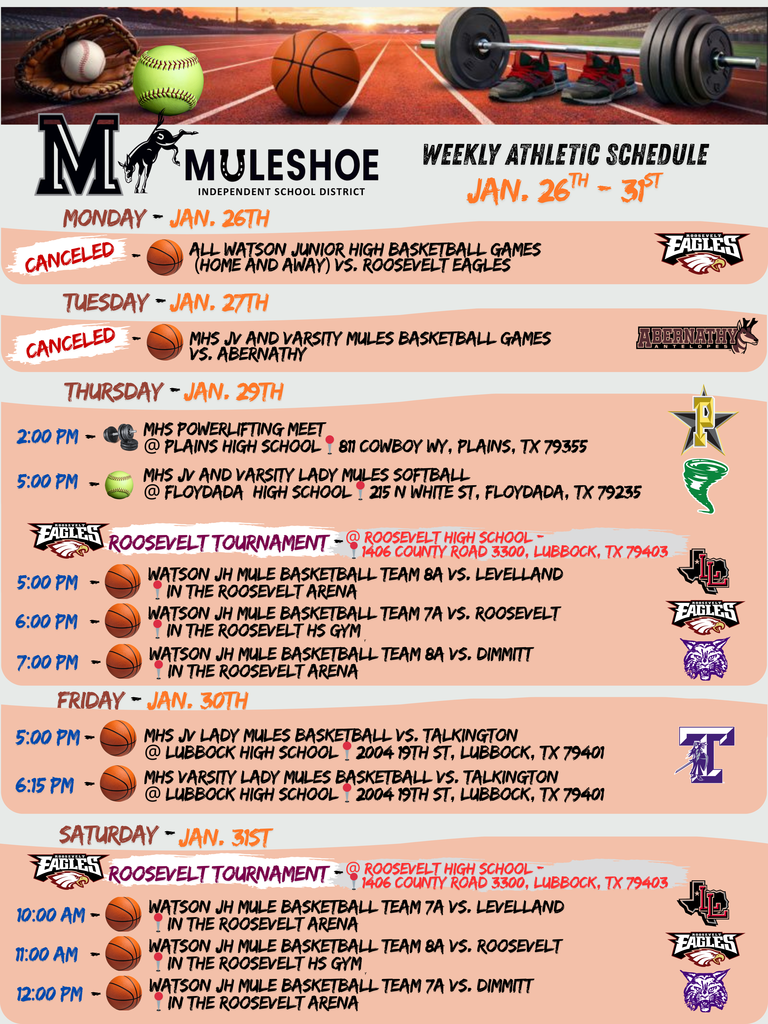 26.01.26-Athletic Schedule - English ver. 2.0