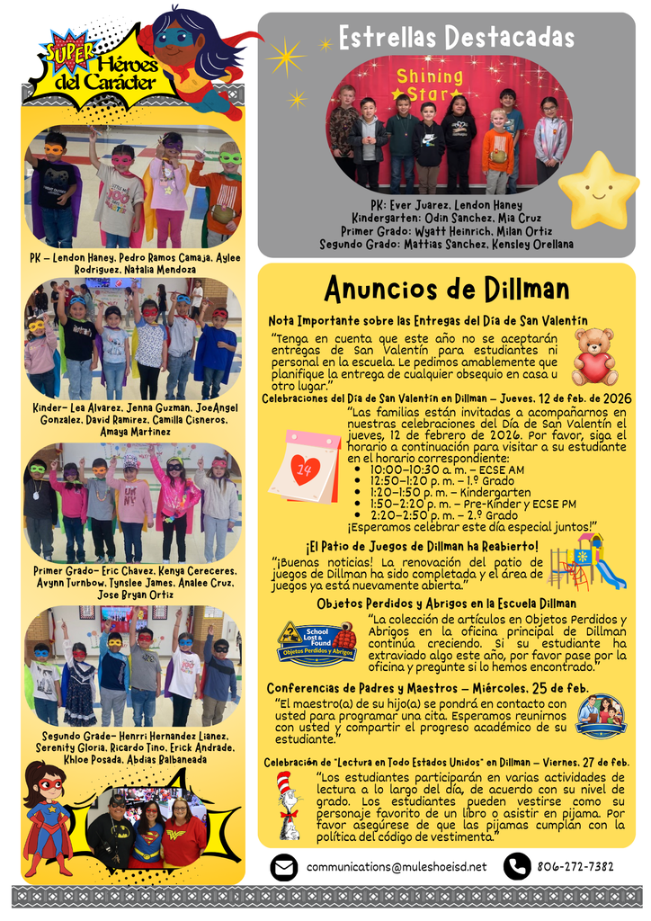 26.02.02 - Dillman Bi-Weekly Newsletter - Feb. 2026 - Issue #01 - Bilingual - Page 4