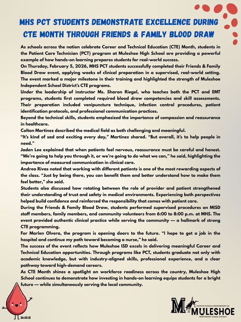 26.02.12 - MHS - CTE Month - PTC Prog. - English