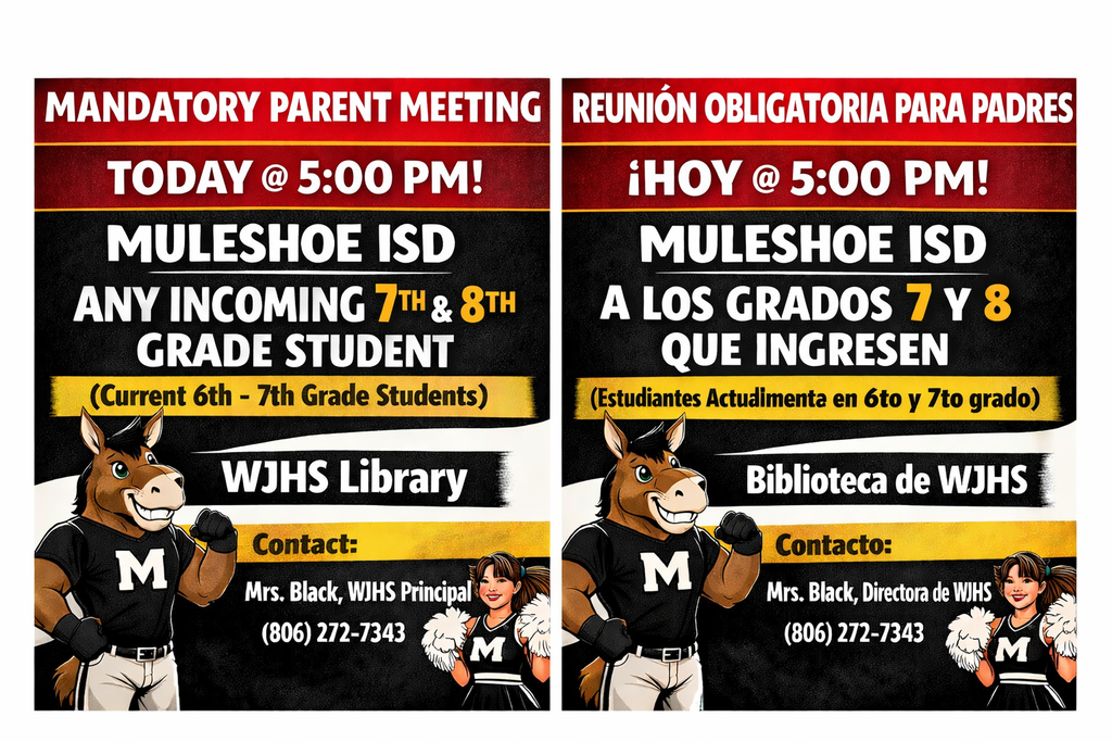 26.02.23 - WJHS Cheer Parent Meeting - TODAY