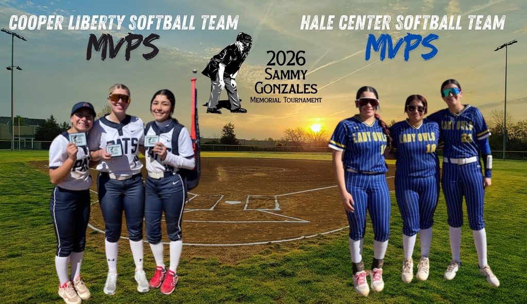 26.02.21 - Sammy Gonzalez Memorial Tournament - Softball MVPs - Cooper Liberty & Hale Center