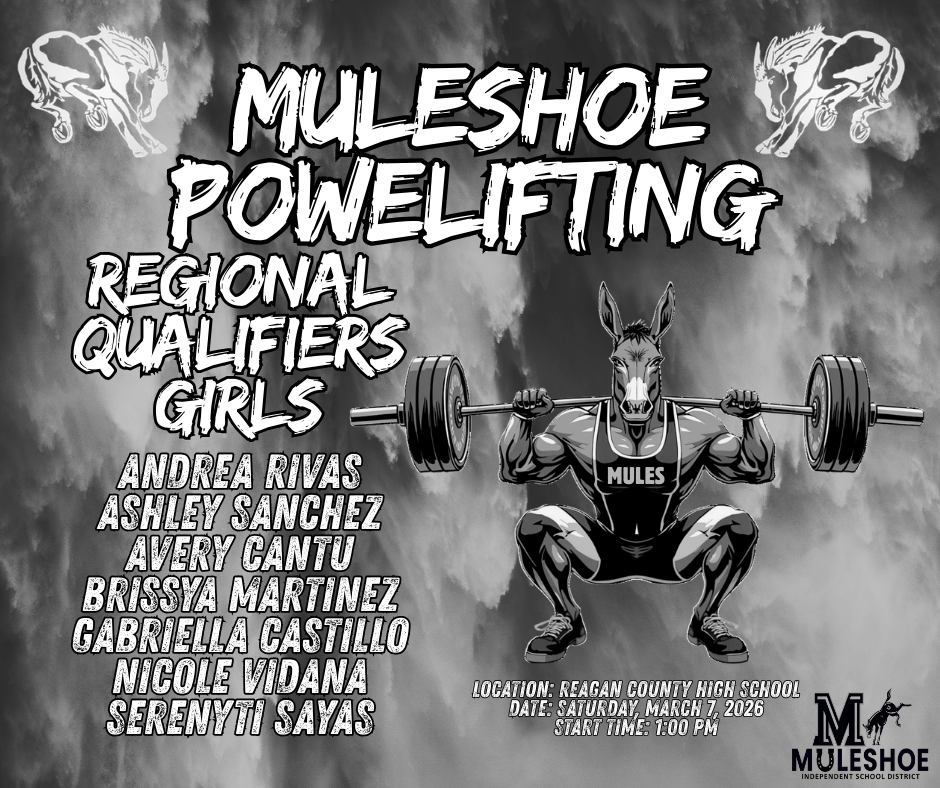 26.02.26 - MHS - Lady Mules Power Lifting Regional Competiton