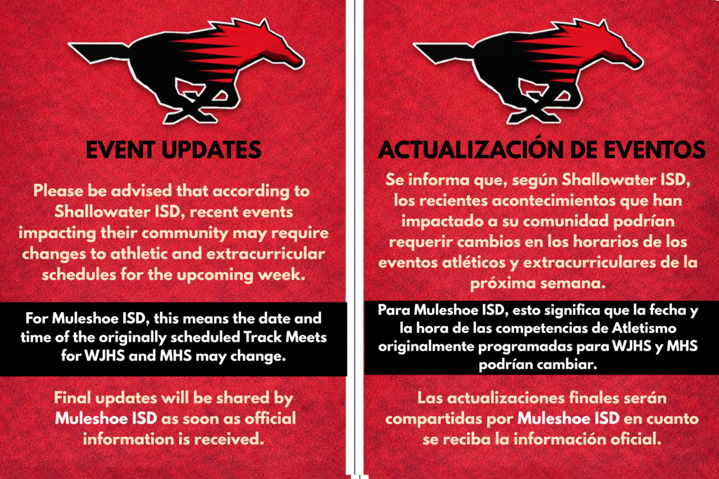 26.03.07 - MISD - Shallowater ISD - Event Impacts - Bilingual