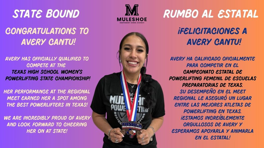 26.03.09 - MHS - Lady Mules Powerlifting - State Bound - Cantu, A