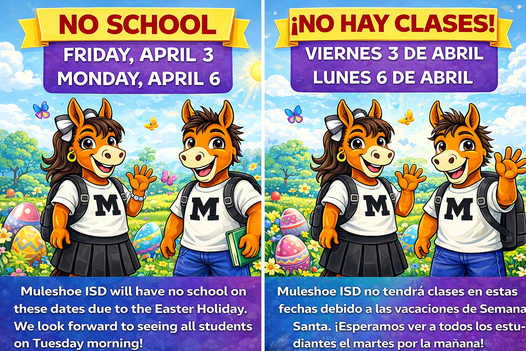 26.04.02 - MISD - No School - Easter Holiday