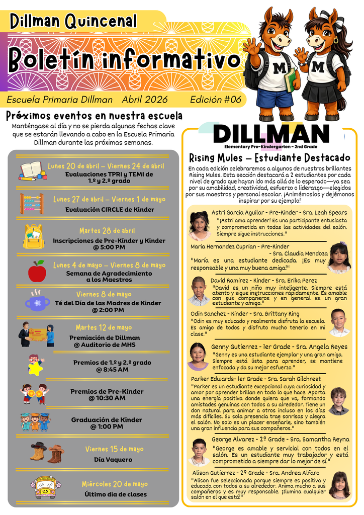 26.04.20 - Dillman Bi-Weekly Newsletter - Issue #06 - Bilingual - Pg 2 of 4