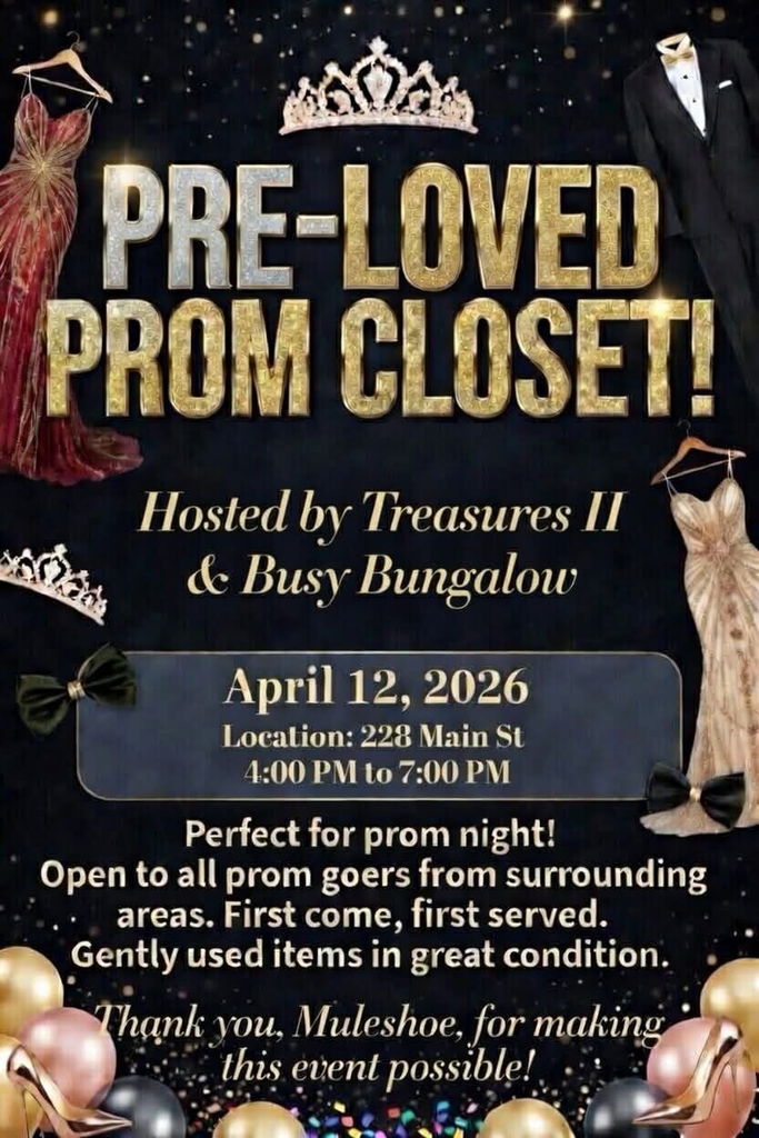 26.04.12 - MHS - Pre-Loved Prom Closet