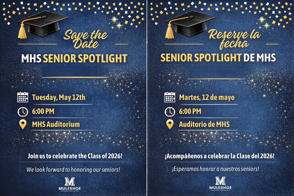 26.05.12 - MHS - Senior Spotlight - Save the Date
