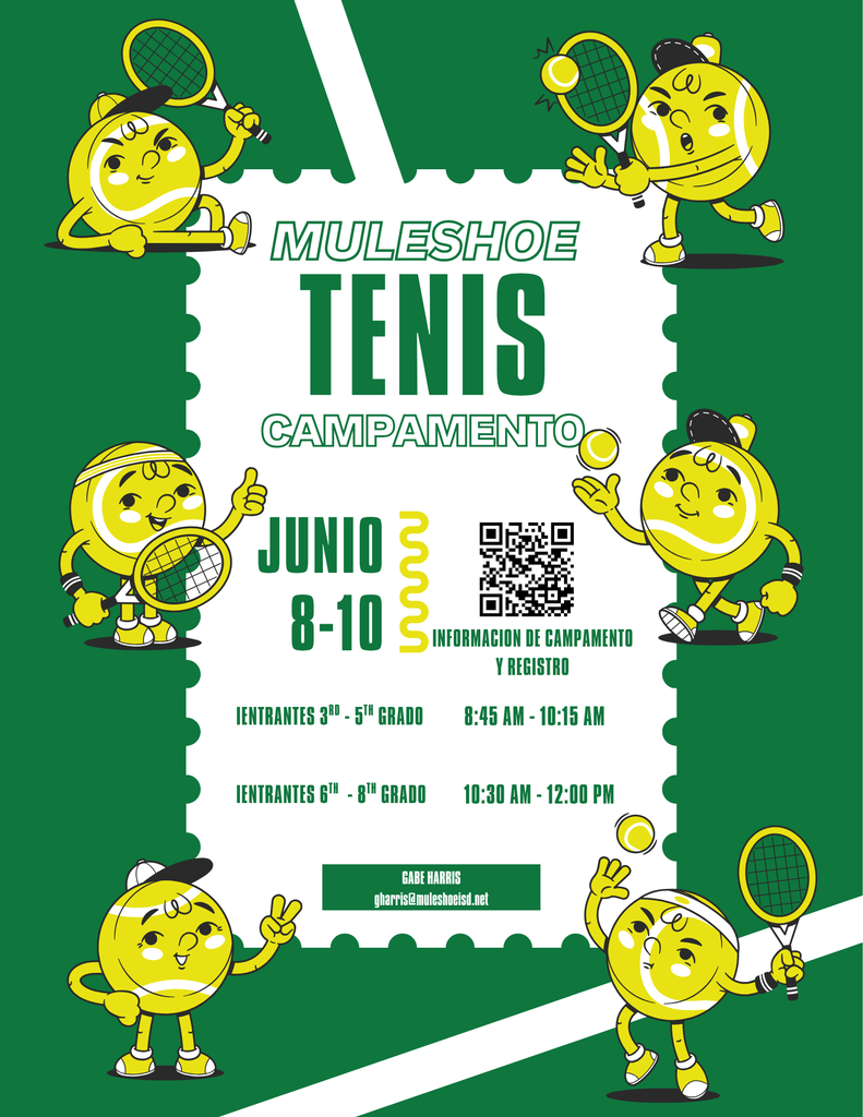 TENNIS CAMP FLYER (SPANISH)