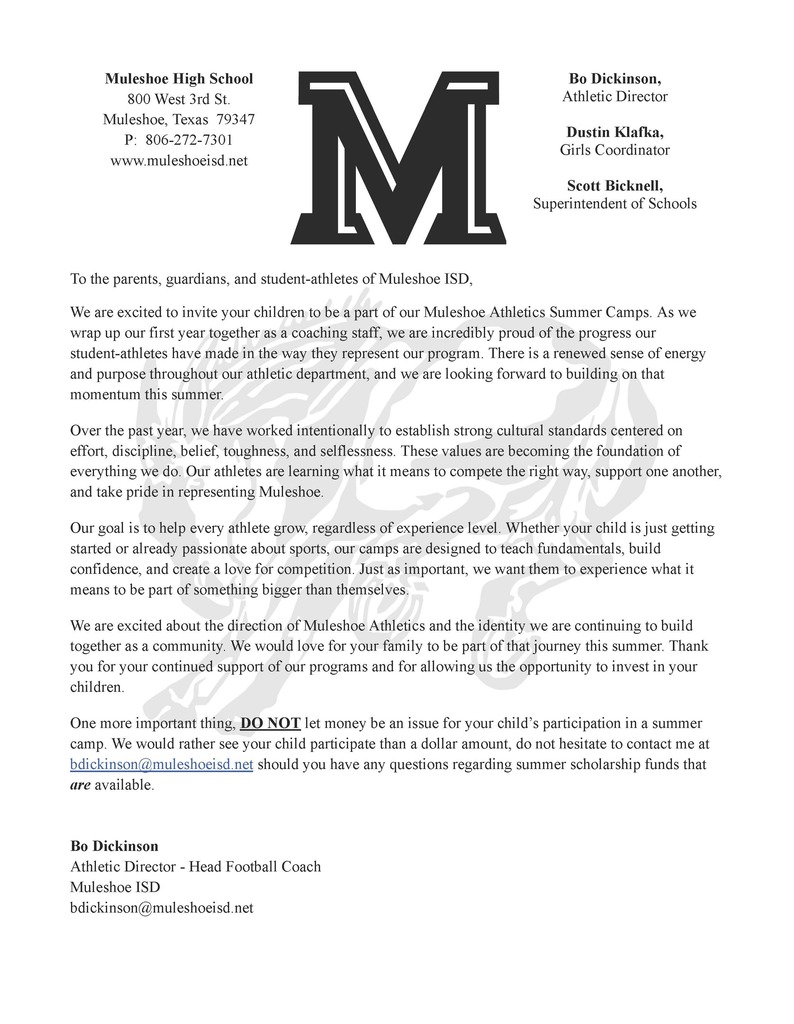 26.05.20 - MISD - Summer Camps 2 of 5