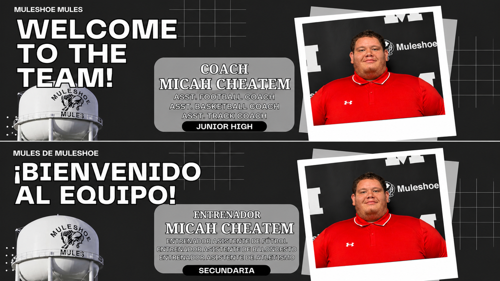26.07.16 - Welcome Coach Cheatem (Bilingual Graphic)