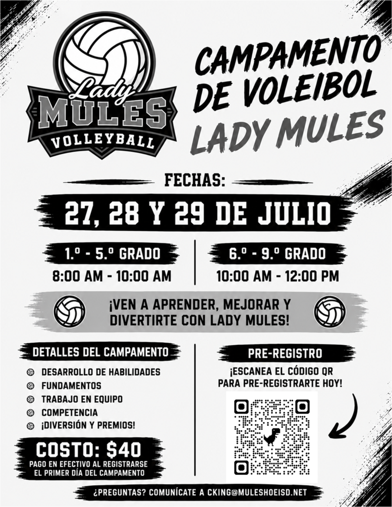 26.07.16 - Volleyball Camp Registration (Spanish)