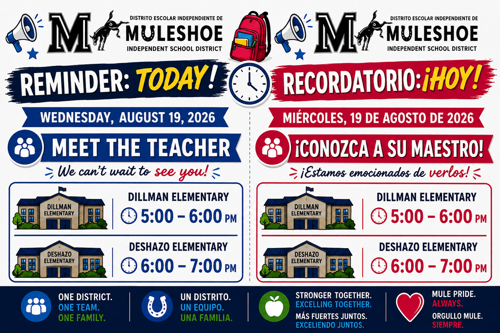 26.08.19 - Meet the Teacher reminder