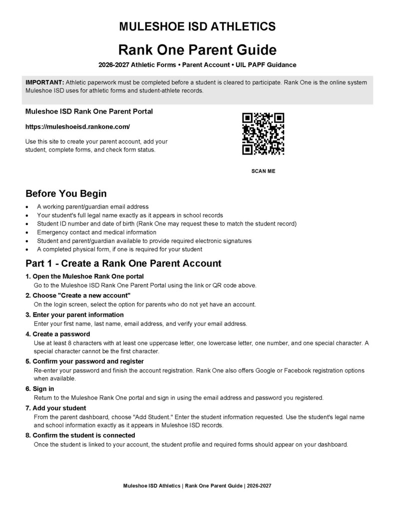 26.08.19 - Rank one Parent Guide (English)