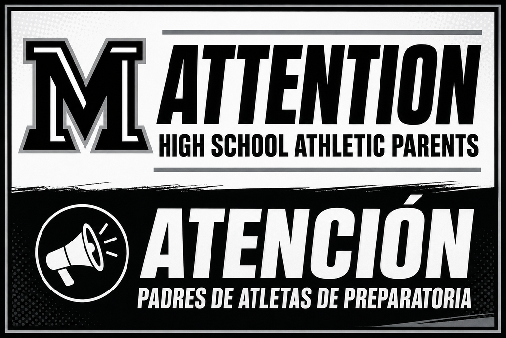 26.08.19 - MHS Athletic Parents Announcement