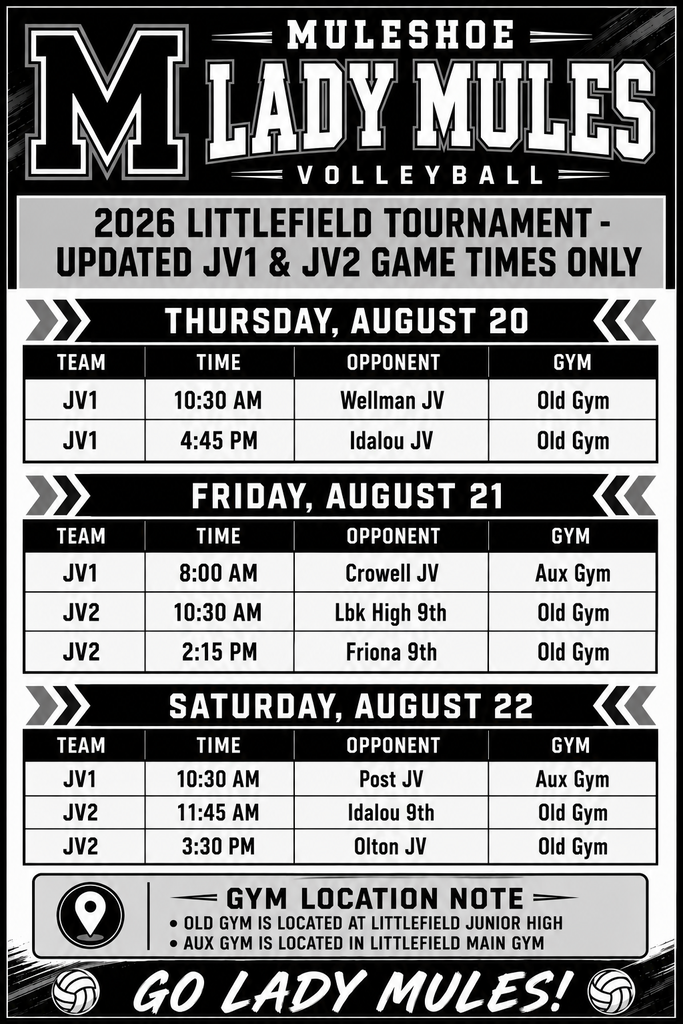 26.08.20 - Volleyball Tournament Schedule (English)