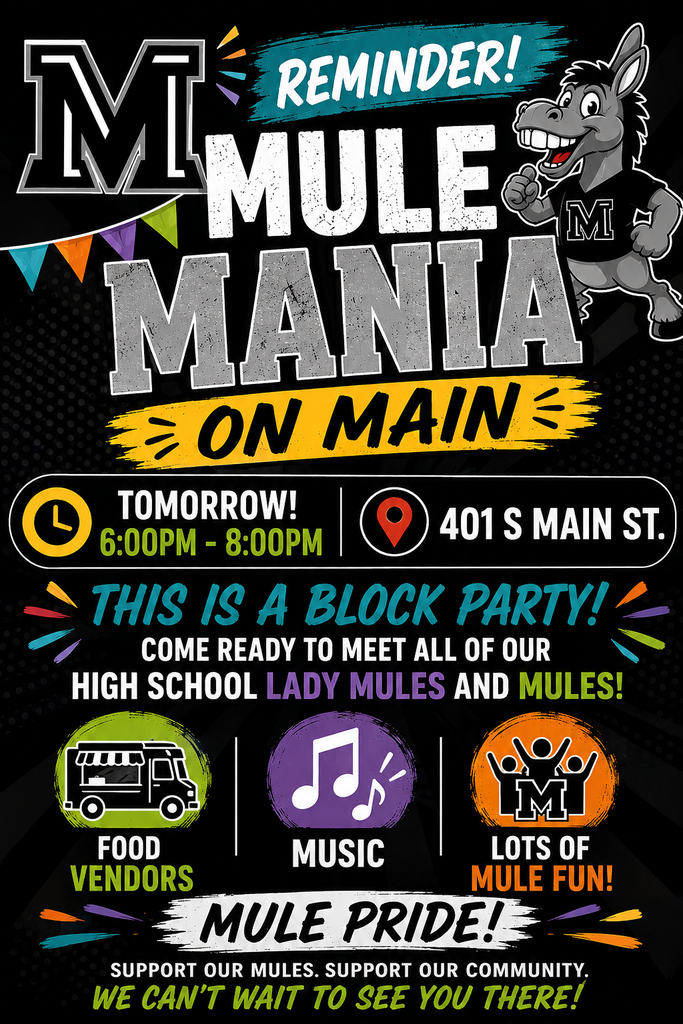 26.08.21 - Mule Mania on Main Reminder (English)