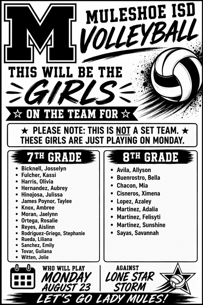 26.08.21 - JH Volleyball Roster (English)