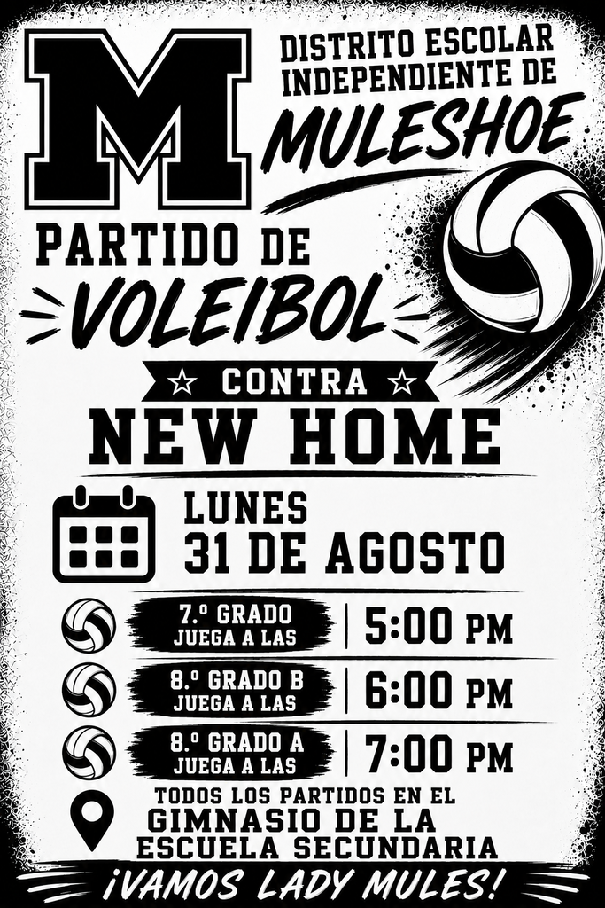 26.08.28 - Volleyball Game day JH VS New Home (Spanish)