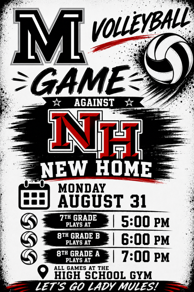 26.08.31 - JH Game day VS New Home (English)