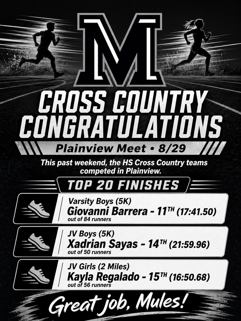 26.09.01 - Cross Country Plainview Meet (English)