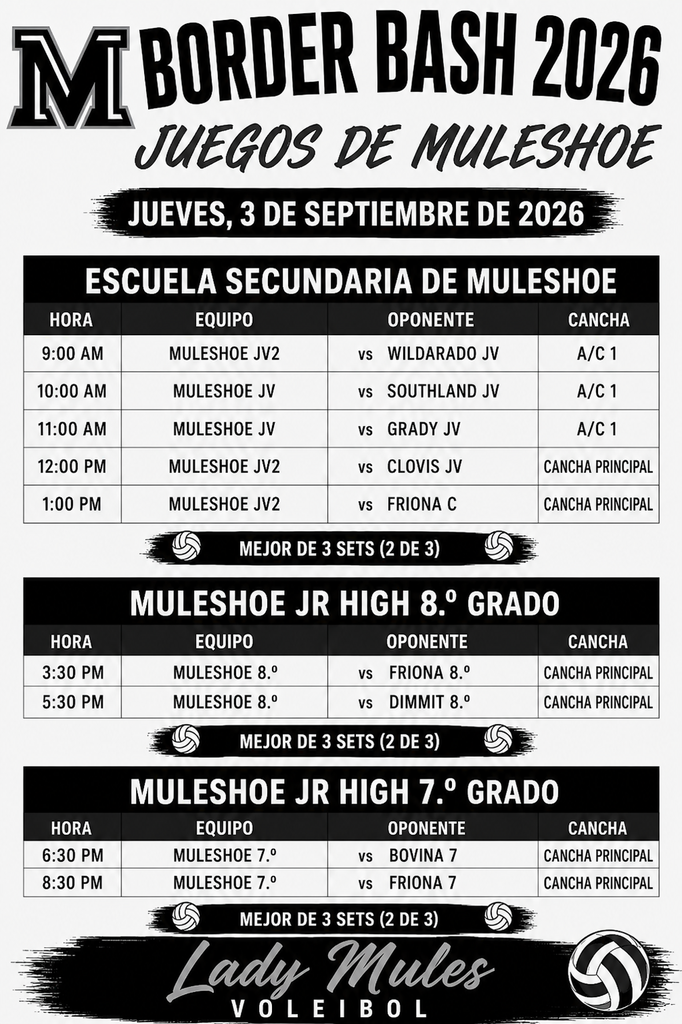 26.09.02 - Lady Mules Border Bash (Spanish) 