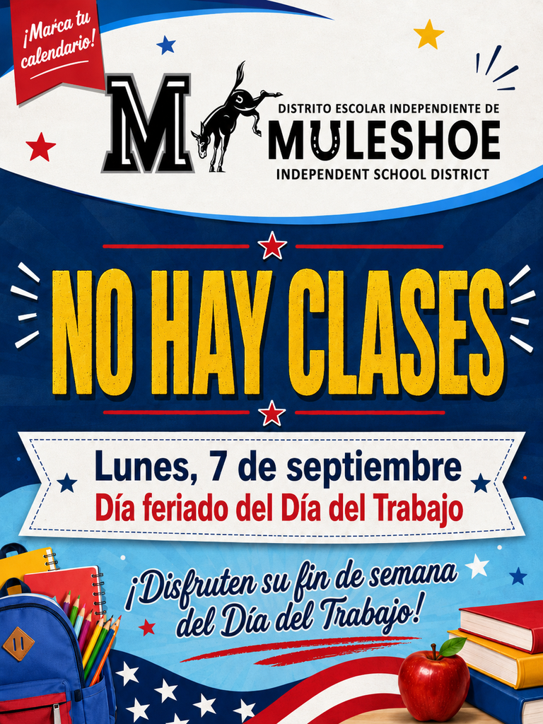 26.09.04 -No school Announcement Labor Day (Spanish)