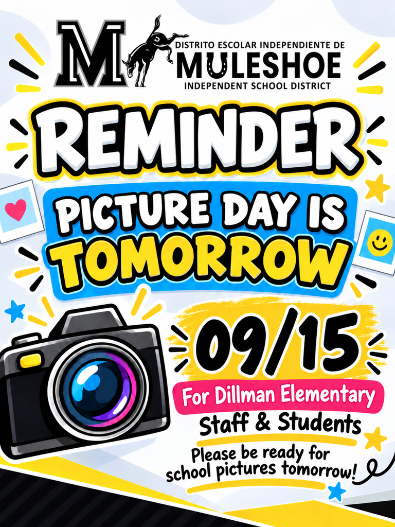 26.09.14 - Picture Day Reminder (English)