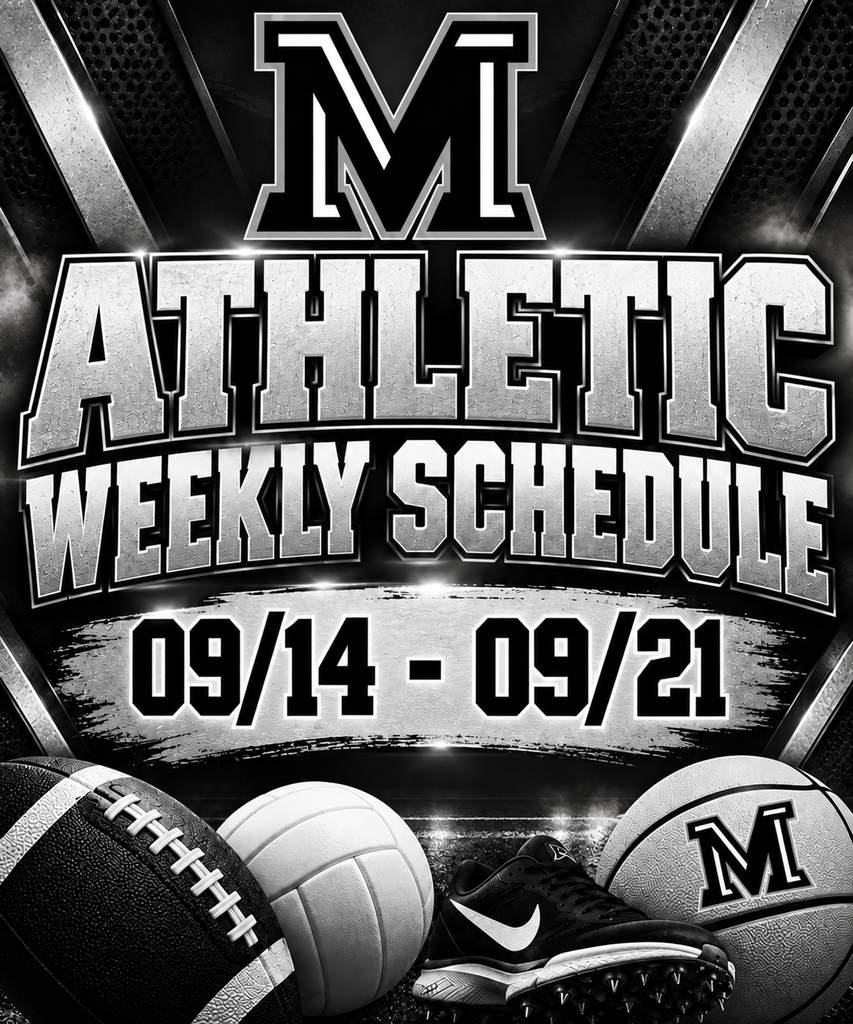 26.09.15 - Athletic Weekly Schedule for 09/14 - 09/21