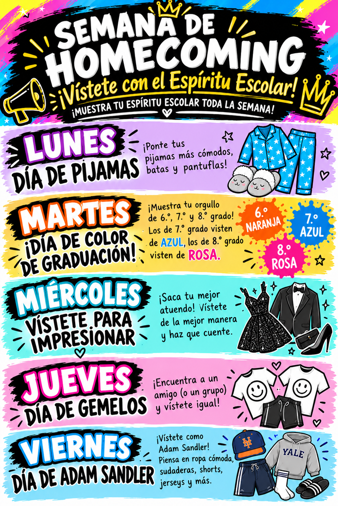 26.09.15 - Dress up Days Hoco (Spanish) 