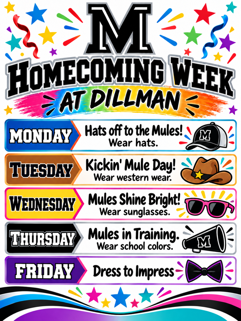 26.09.16 - Homecoming Dillman Dress Up Days (English) 