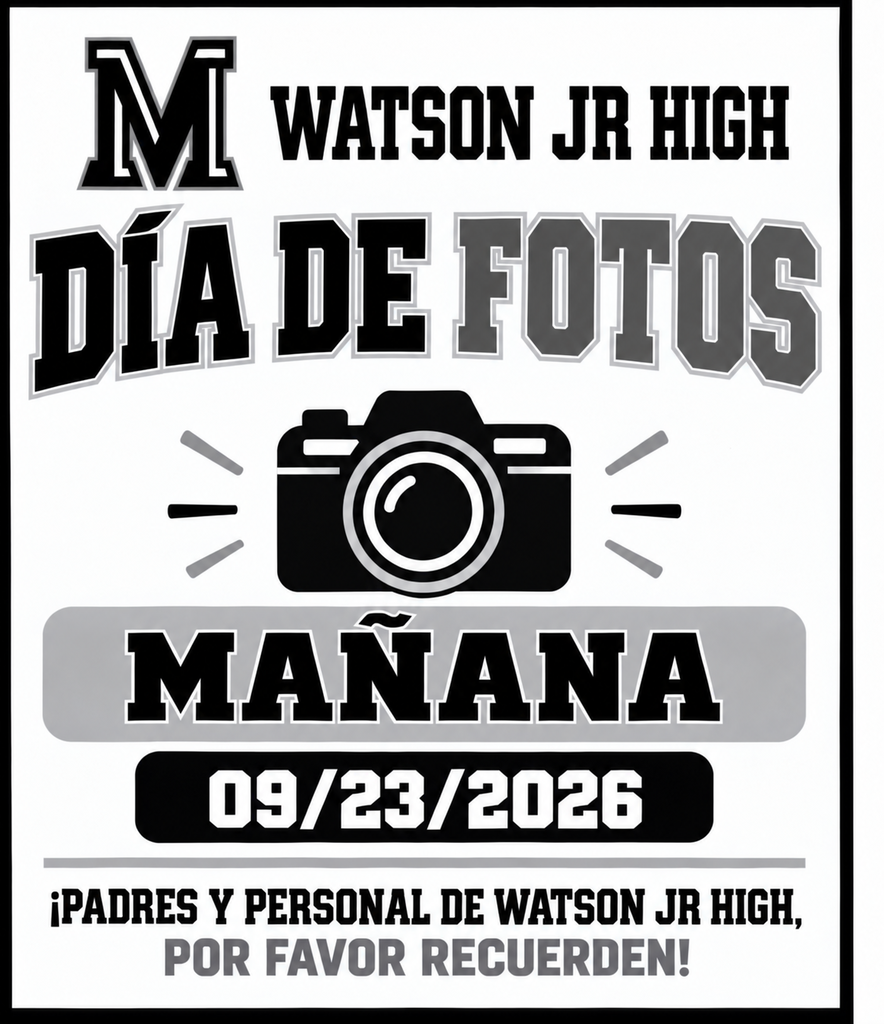 26.09.22 - Picture Day Reminder (Spanish)