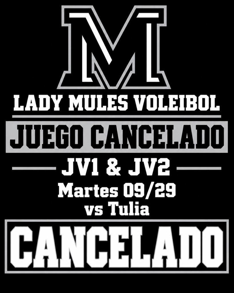 26.09.23 - JV1 and JV2 game Cancelled VS Tulia (Spanish)