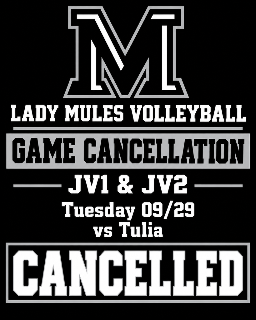 26.09.23 - JV1 and JV2 game Cancelled VS Tulia (English)
