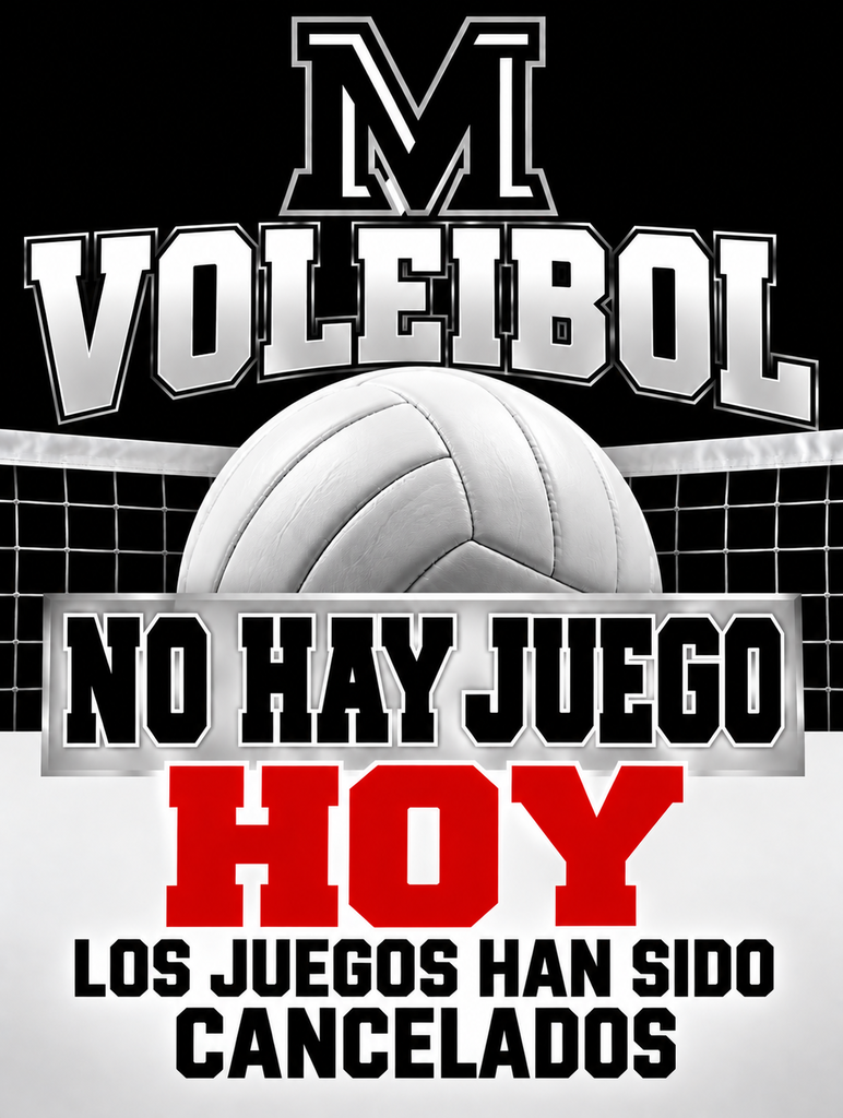 26.09.29 - Volleyball games cancelled (Spanish)