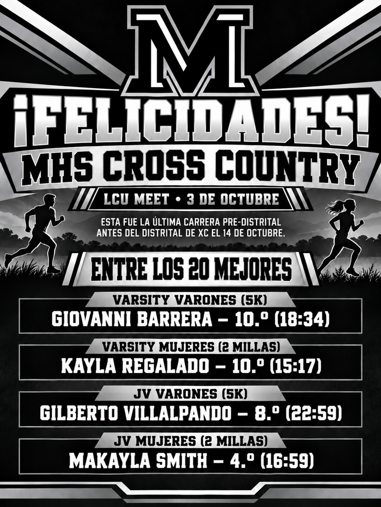 26.10.05 - MHS Cross Country (Spanish)