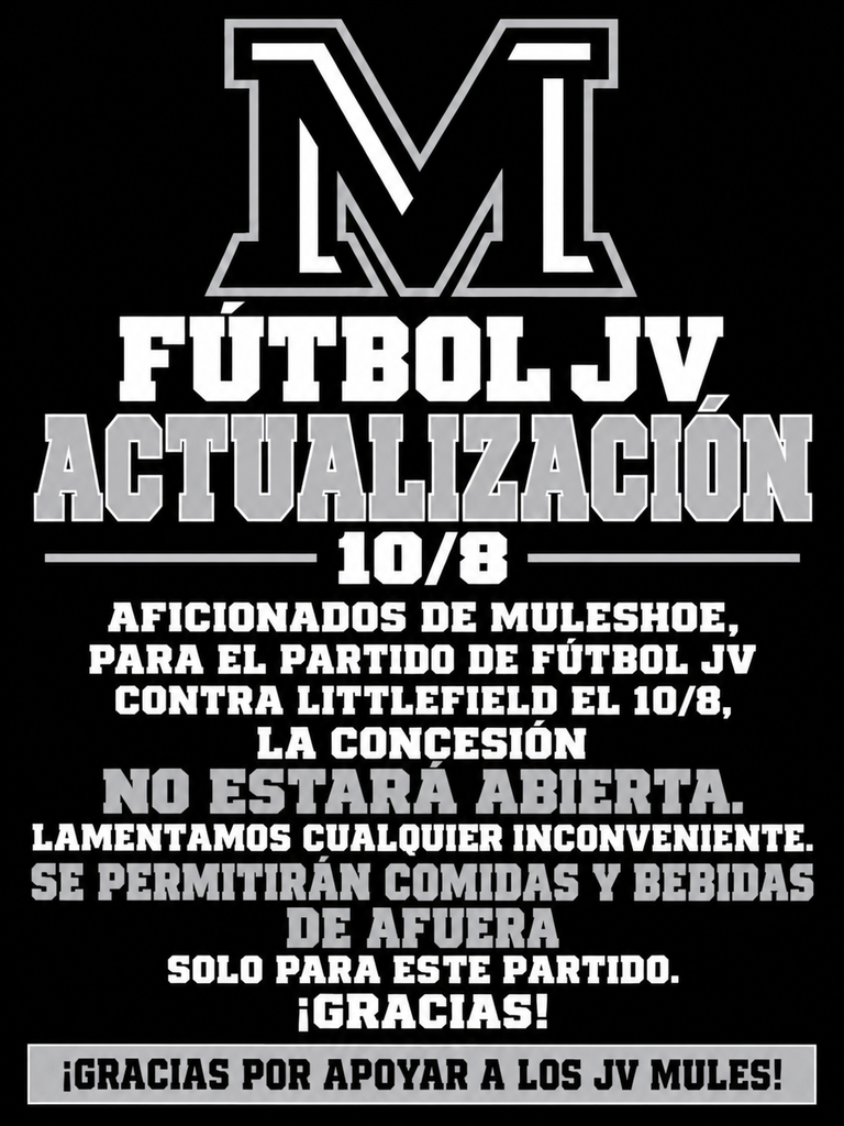 26.10.05 - JV Football Concession Stand (Spanish)
