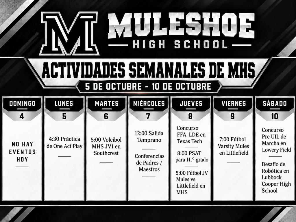 26.10.05 - Weekly Activities 10.05 (Spanish)