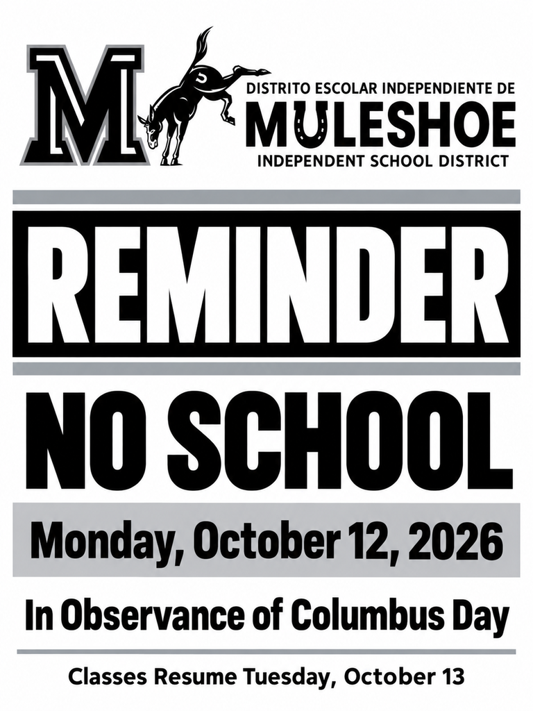 26.10.09 - Reminder Columbus Day (English)