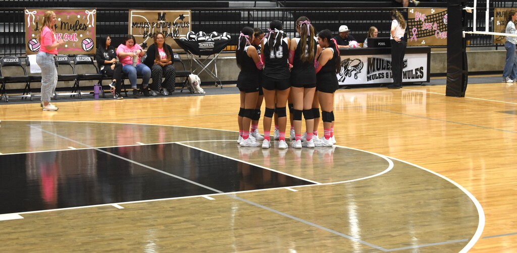 26.10.15 - JV2 Lady Mules Volleyball Game VS Tahoka
