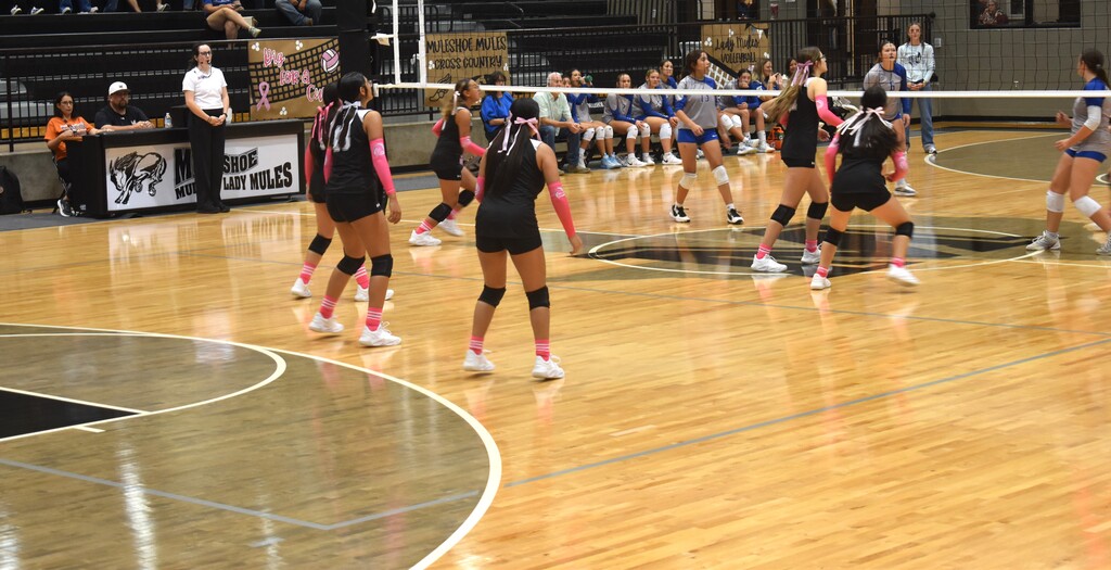26.10.15 - JV2 Lady Mules Volleyball Game VS Tahoka