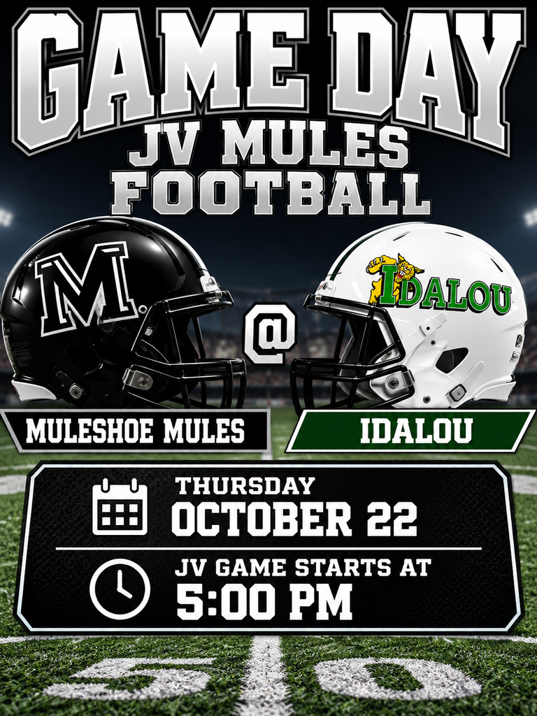 26.10.22 - Game Day JV Mules Football (Idalou) 
