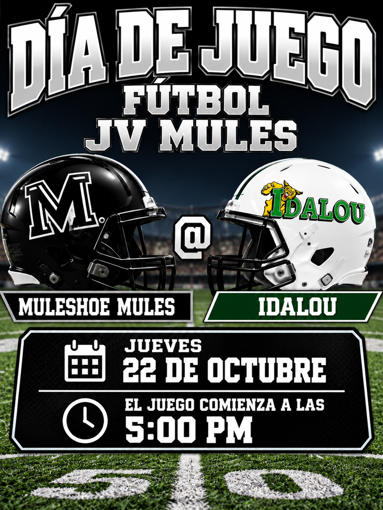 26.10.22 - Game Day JV Mules Football (Idalou) 