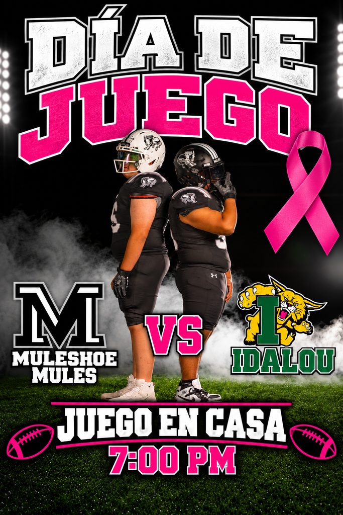 26.10.22 - Varsity Mules VS Idalou (Spanish)