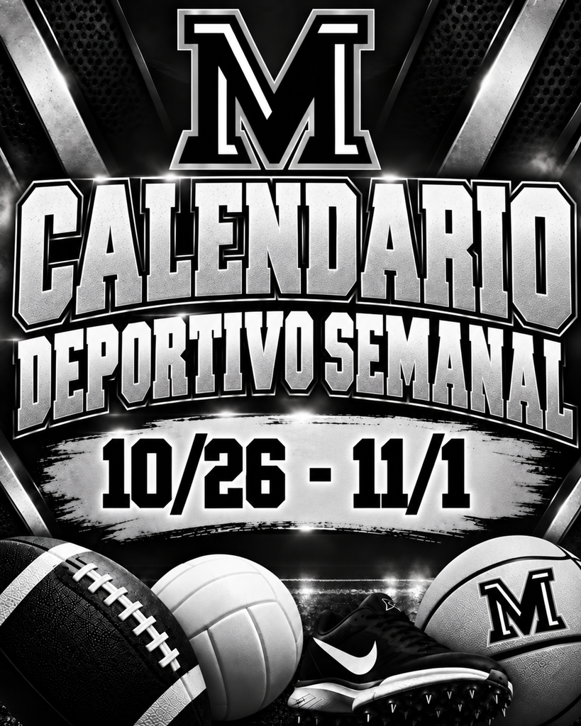 26.10.26 - Athletic Weekly Schedule (Spanish)